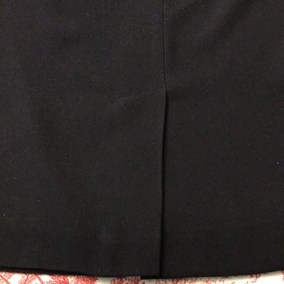 Iris Singer Collection Black NWT Straight Skirt Size 12 - Picture 9 of 9